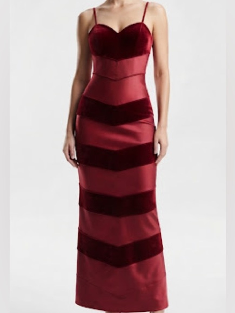 Bizar Red Maxi Dress 12
